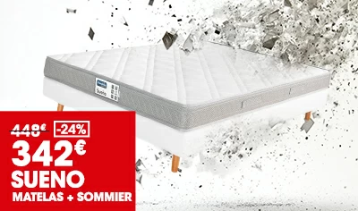 Matelas + sommier SUENO