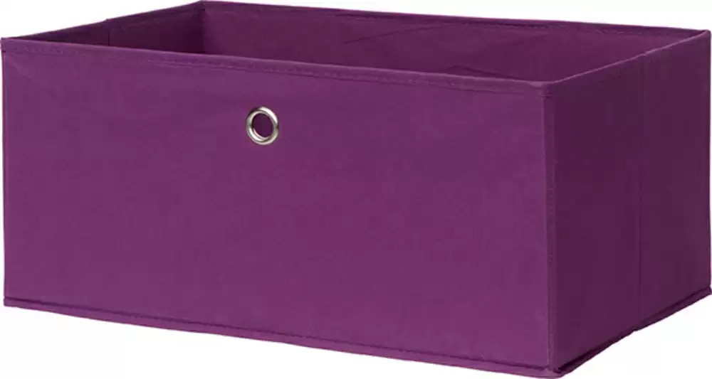 Boîte de rangement Paris - violet - 31x31x31 cm