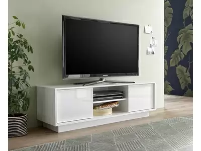 Meuble TV 150 cm KASHA Pieds noir