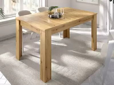 Table de repas ronde extensible Costa rica Chene