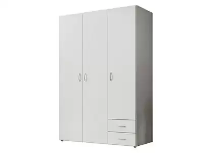 Armoire 3 portes 2 tiroirs Base 2