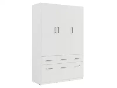 Armoire 3 portes 6 tiroirs Tallin