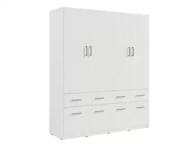 Armoire 4 portes 8 tiroirs