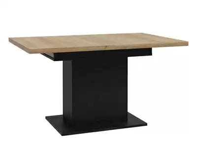 Table de repas extensible Duro salle  manger chene riviera/chene noir