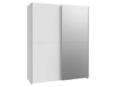 Armoire 2 portes coulissantes dont 1 miroir