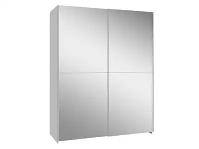 Armoire 2 portes coulissantes miroir