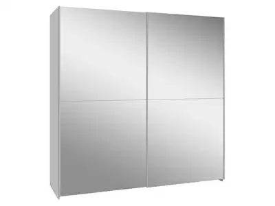 Armoire 2 portes coulissantes miroir