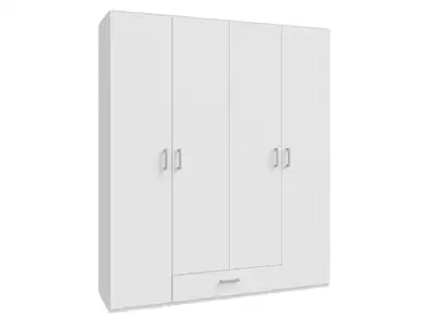 Armoire 4 portes 1 tiroir