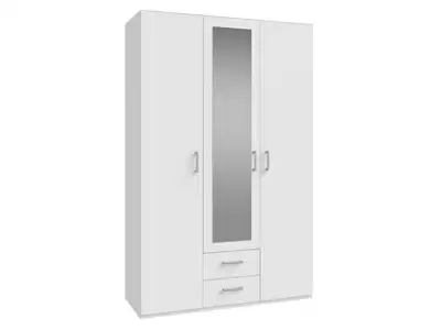 Armoire 3 portes 2 tiroirs