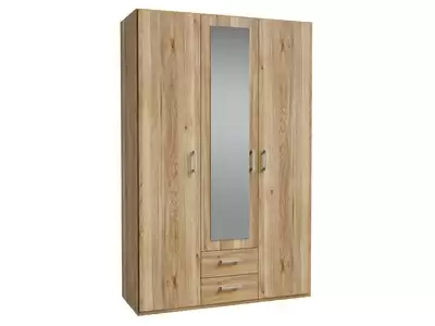 Armoire 3 portes 2 tiroirs